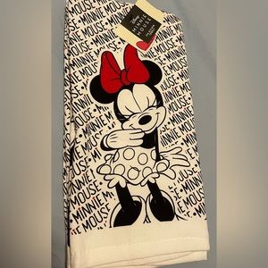 ***3/$10***NWT Minnie Mouse two pack kitchen towels